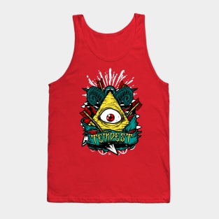 Pyramid Eye Tank Top